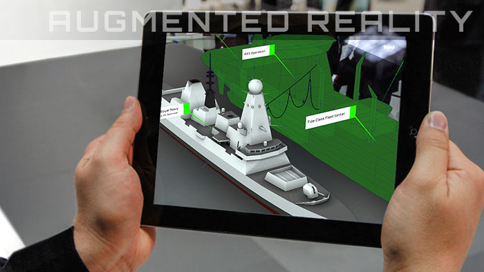 3D animated augmented reality in Exeter - AR
